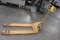 LOW PROFILE PALLET JACK, JET, (needs repair)