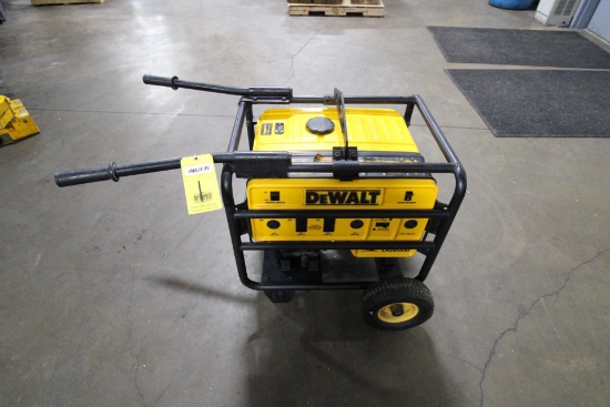 GENERATOR, DEWALT DG6000, gas pwrd., w/ Honda GX340 motor