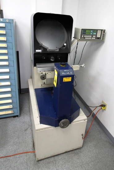 OPTICAL COMPARITOR, MITUTOYO MDL. PH-14LS, S/N 010331
