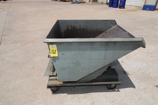 SELF DUMPING HOPPER, 1/2 yd. cap.