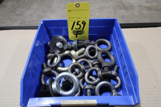 LOT OF LIFTING EYE HOOKS (in one box)