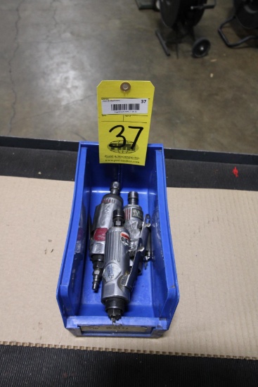LOT OF PNEUMATIC DIE GRINDERS
