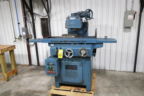 SURFACE GRINDER, DOALL MDL. D-8, w/ 6" x 14" electromagnetic chuck