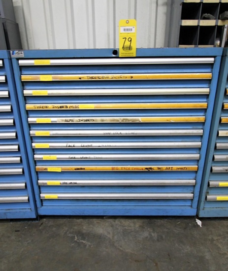 TOOL CABINET, LISTA, 11-drawer (Note: contents not included) (two week delayed removal)