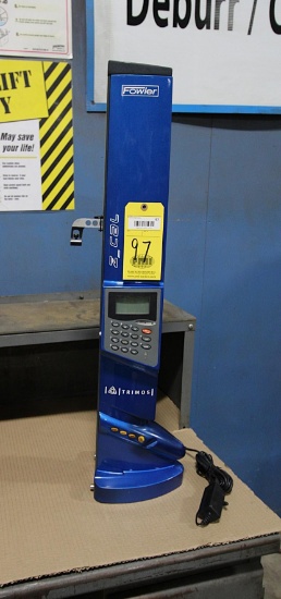 DIGITAL HEIGHT GAUGE, FOWLER-TRIMOS, Z-CAL, S/N 11221