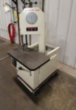 VERTICAL SELF-FEED BANDSAW, JET MDL. VSF-14-1, S/N 40600131