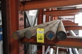 LOT OF RAW MATERIAL, solid bar stock, 4