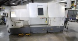 CNC LATHE, OKUMA MDL. LB45ll, Mfg. 2008, Okuma OSP-P200L CNC control, SMW auto-block big bore pwr.