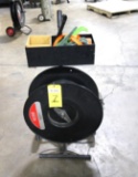 BANDING CART, ULINE, w/ tools