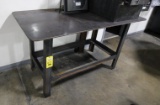 H.D. WELDING TABLE, 6 x 3' x 1/2