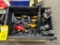 LOT OF PNEUMATIC POWER HAND TOOLS, assorted