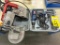 LOT CONSISTING OF: (1) Milwaukee portable bandsaw & (1) Ryobi electric drill