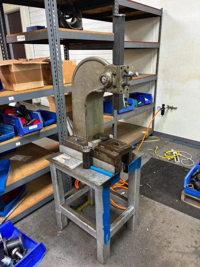 ARBOR PRESS, 2", on metal stand