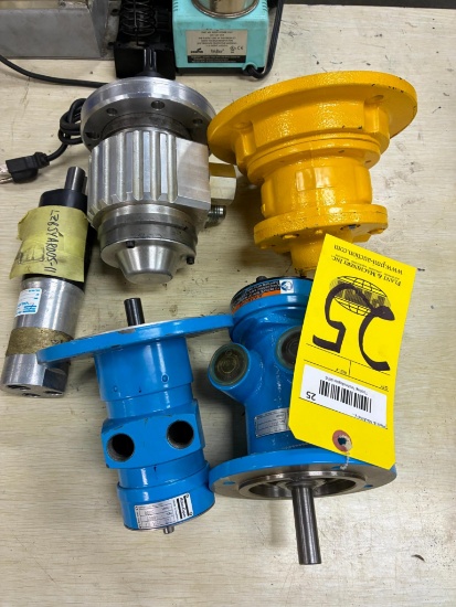 LOT CONSISTING OF: (5) Atlas Copco, Mdl. LZL15 pneumatic & hydraulic motors.