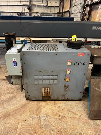 HIGH PRESSURE COOLANT SYSTEM, NEW ENGLAND TOOL CORP. MDL. NJ2000, Mfg. 2005, S/N 010024