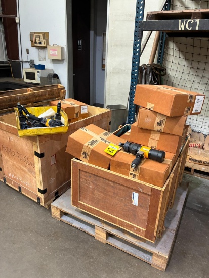 LOT OF PNUEMATIC DRILLS, ATLAS COPCO MDL. MOAD 200-3300, 3,300 RPM, unused, in box (approx. 30)