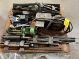 LOT CONSISTING OF: Sudakoma 4th axis, coolant pump, Okuma electric motor, & set-up fixturing,