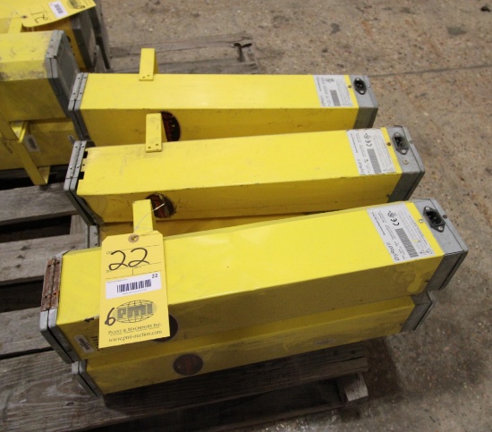 LOT OF ELECTRODE STABLILIZING OVENS (6), DRY ROD II, 120V, temp range 300 deg. F.