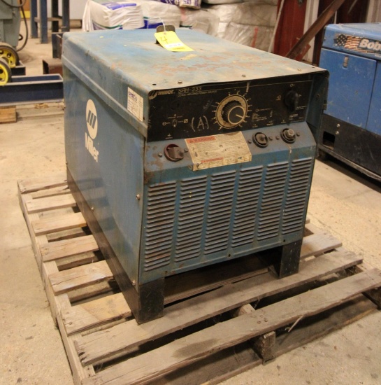 MILLER MDL. SRH 333, MFG. 1999, DC STICK WELDER, MDL 900742, S/N KK043711