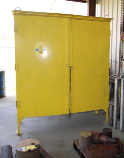 STORAGE CABINET, 24" dp x 72"W. x 88" tall (contents not included)
