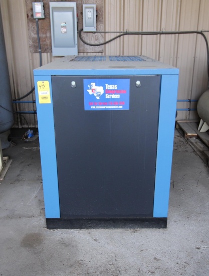 ROTARY SCREW AIR COMPRESSOR, KAISHAN MDL. KRSD50, Mfg. 2023, 50 HP, HOM 7970, 228 CFM @ 125 PSI, S/N