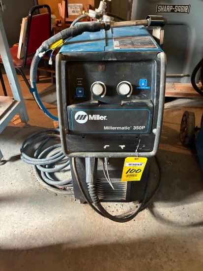 WELDING MACHINE, MILLER MILLERMATIC 35P, S/N LJ050707B
