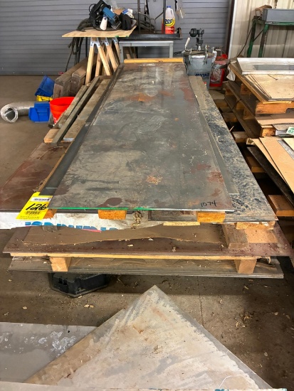 LOT OF RAW MATERIAL, assorted sheets