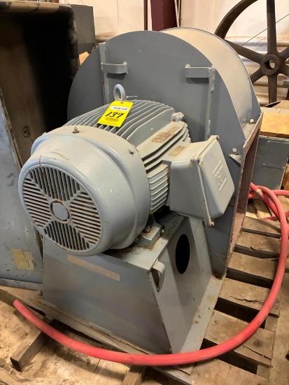 CENTRIFUGAL BLOWER, w/ WEG, 75 HP motor