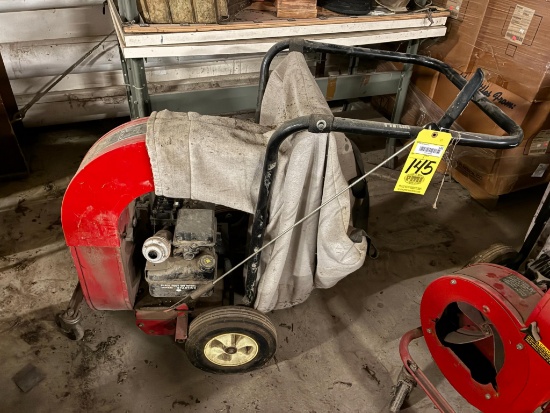 GAS WALK BEHIND LEAF VACUUM