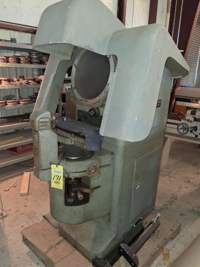 Optical Comparator, Jones & Lamson Mdl. Fc-14, S/N E24673