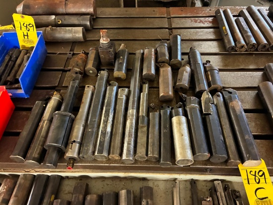 LOT OF BORING BARS, approx. 1" - 2" dia., assorted