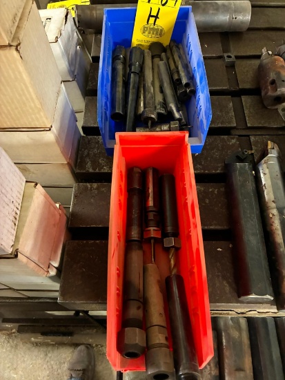 Lot Of Straight Shank Collet Holders