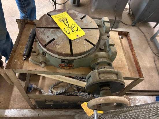 ROTARY TABLE, MOORE PRECISION TOOLS, approx. 11"