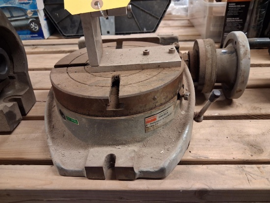 Horizontal & Vertical Rotary Table, Dayton Mdl. 2ac32a, 8"