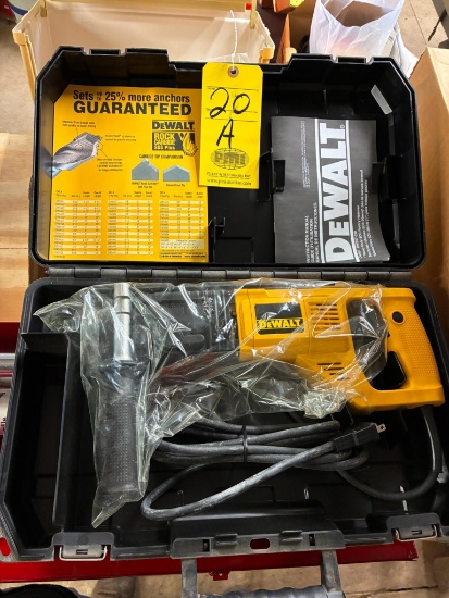 HAMMER DRILL, DEWALT MDL. DW567, 1", unused