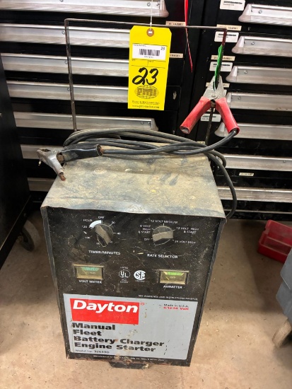 Battery Charger, Dayton Mdl. 3z633d