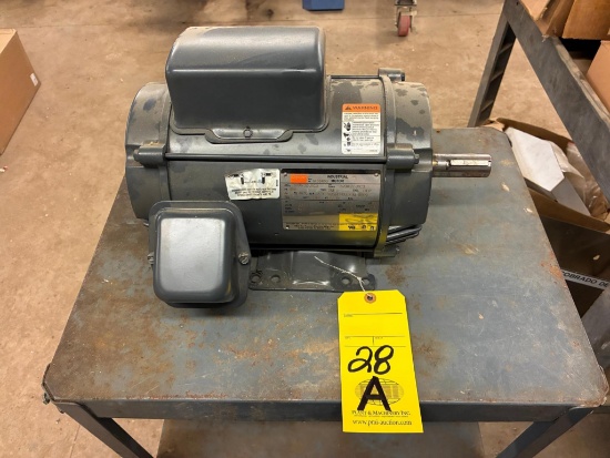 MOTOR, DAYTON MDL. 6K854BG, 5 HP, 1-phase