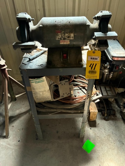 DOUBLE ENDED GRINDER, DAYTON, 7"