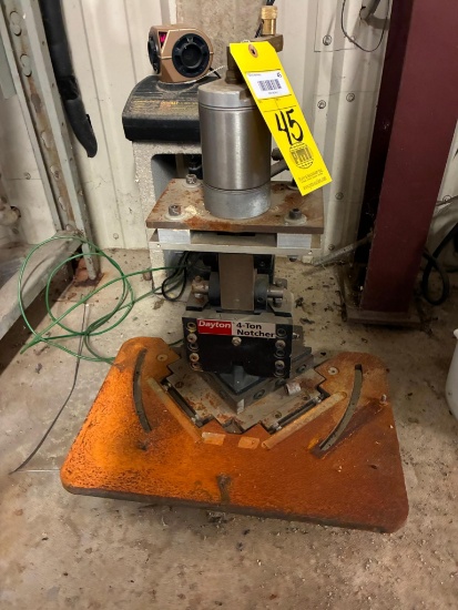 ANGLE NOTCHER, DAYTON MDL. 2AC31, 4 T. cap.
