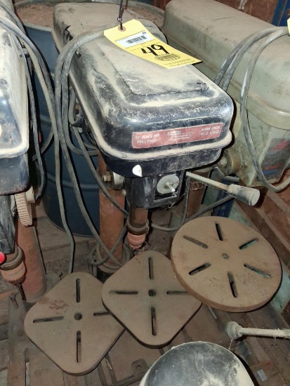 BENCHTOP DRILL PRESS, DAYTON MDL. 3Z993A