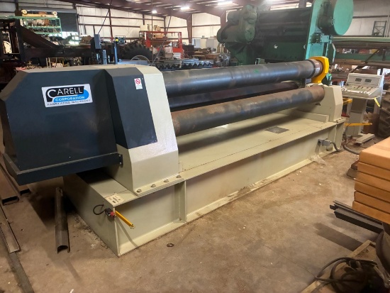 PLATE ROLL, IMCAR MDL. SIHR 12/5, Mfg. 2007, approx. 10 x 1/2 cap., S/N B3861