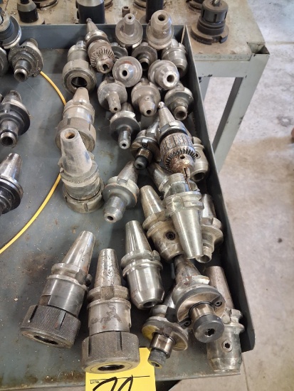 LOT OF CAT 30 TOOL HOLDERS