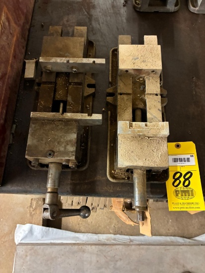 LOT OF MACHINE VISES (2), 4"