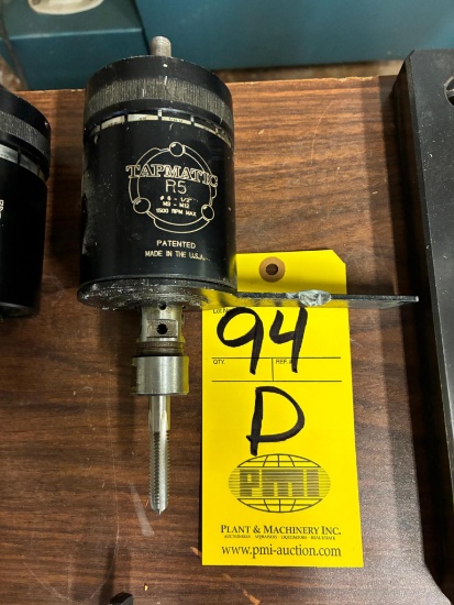 REVERSIBLE TAPPING HEAD ATTACHMENT, TAPMATIC MDL. R5, #6-1/2", 1500 RPM