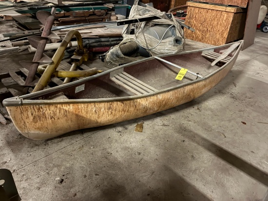 Fiberglass Canoe