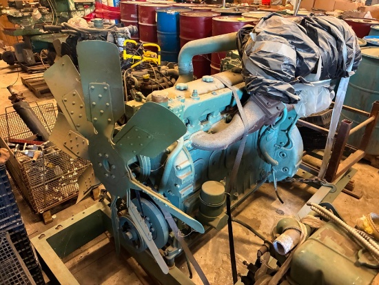 ENGINE, DETROIT DIESEL MDL. 10657300, S/N 6A0304339