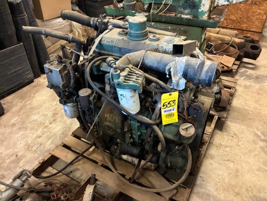 2-STROKE DIESEL ENGINE, 3-CYLINDER, DETROIT DIESEL 3-71 MDL. 10335000, S/N 3A0096858