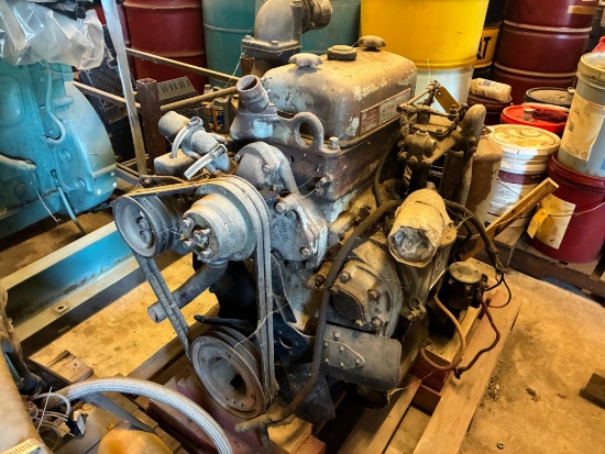 DIESEL ENGINE, 2-STROKE 2-71, DETROIT DIESEL, MDL. 2055, S/N 2A-272I9
