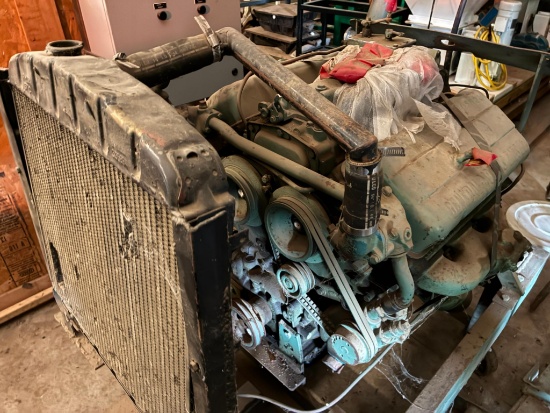 DIESEL ENGINE, GENERAL MOTOR, V6 skid mounted, w/ transmission