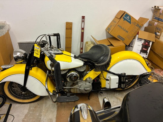 INDIAN CHIEF MOTORCYCLE, 1946, VIN: 3466422, ODO: exempt